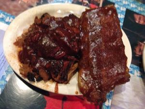 Beef Brisket and Ribs $22.95