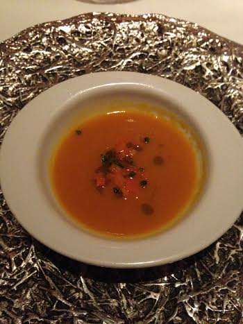 Curried Carrot Soup Amuse Bouche